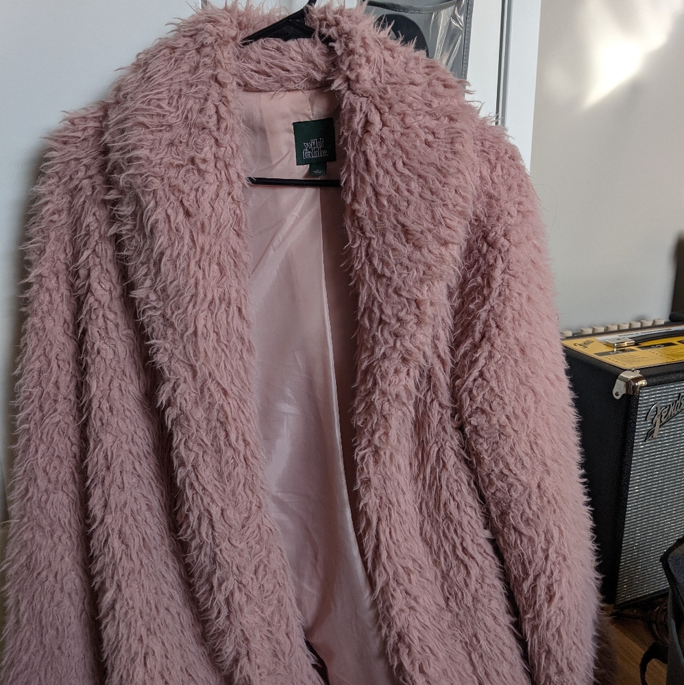 Pink Teddy Jacket